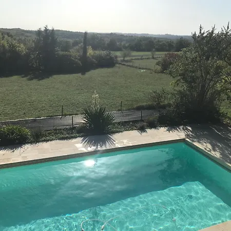 Avec Piscine Privee Et Belle Vue Casa de Férias *